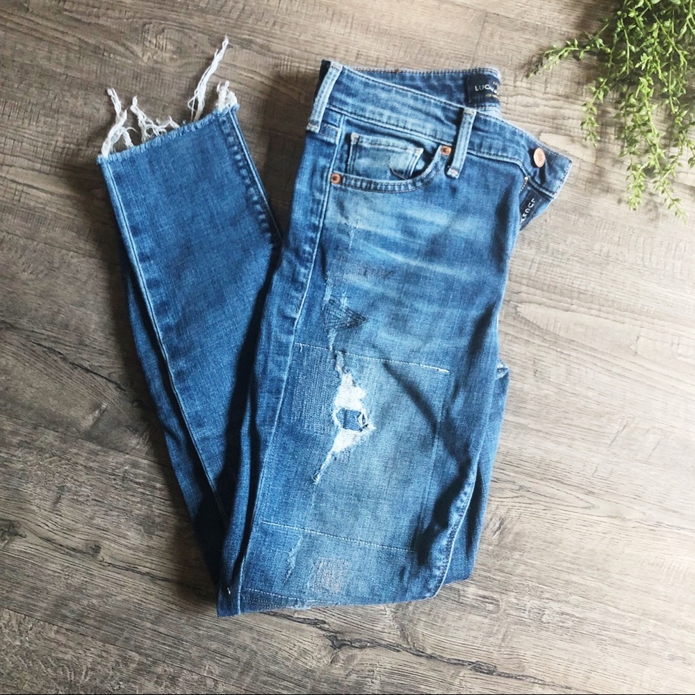 Lucky Brand ‘Ava Skinny’ Jean / Mid Rise / Size 0